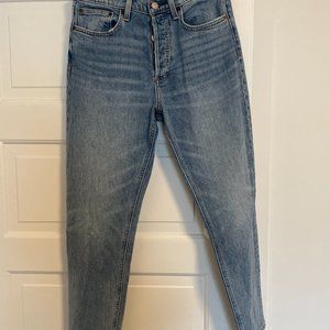 Denim Forum 'The Yoko High Rise Slim'